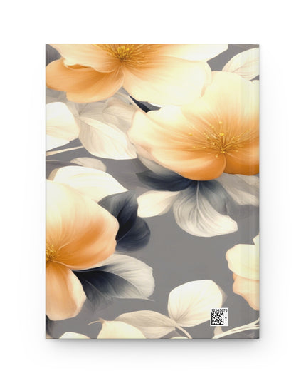Soft Blossom Floral Bunch Hardcover Journal Matte with 150 lined pages, 5.75" x 8"