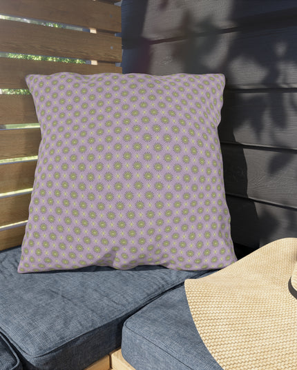 Magenta Star-crossed Bodies 20" x 20" Outdoor Pillow
