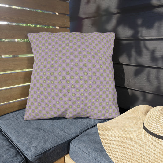 Magenta Star-crossed Bodies 20" x 20" Outdoor Pillow
