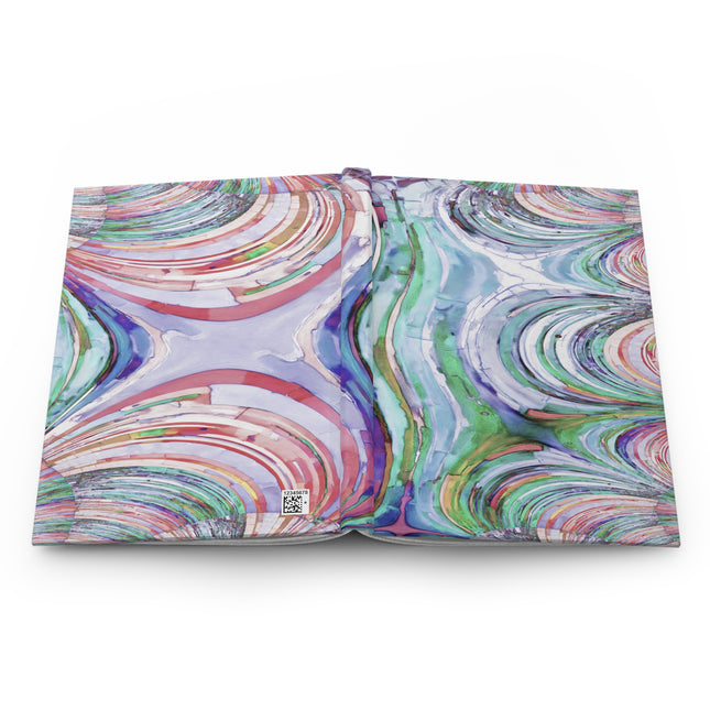 Uzi Spiral Pastels 5.75" x 8" Hardcover Journal Matte with 150 lined pages