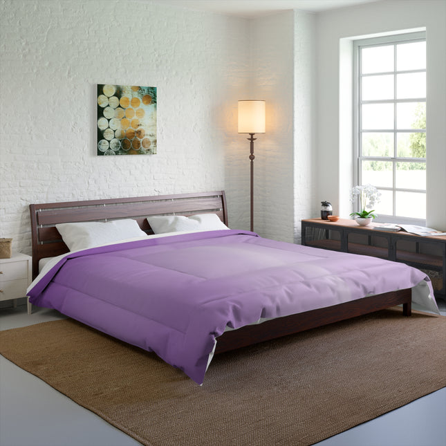 Soft Lavender Fade 104" × 88" Comforter