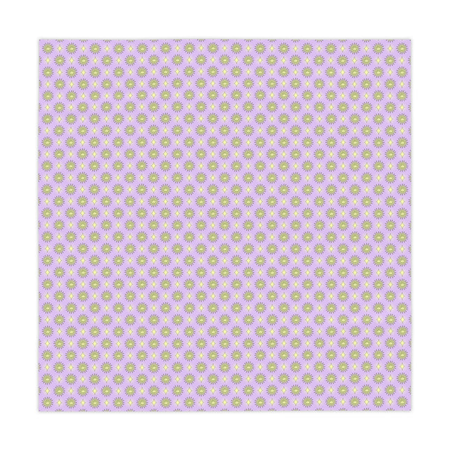 Magenta Star-crossed Bodies Tablecloth, 55" x 55"