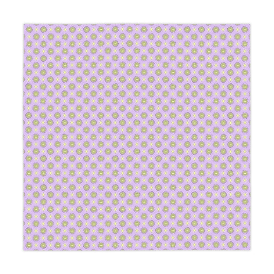 Magenta Star-crossed Bodies Tablecloth, 55" x 55"