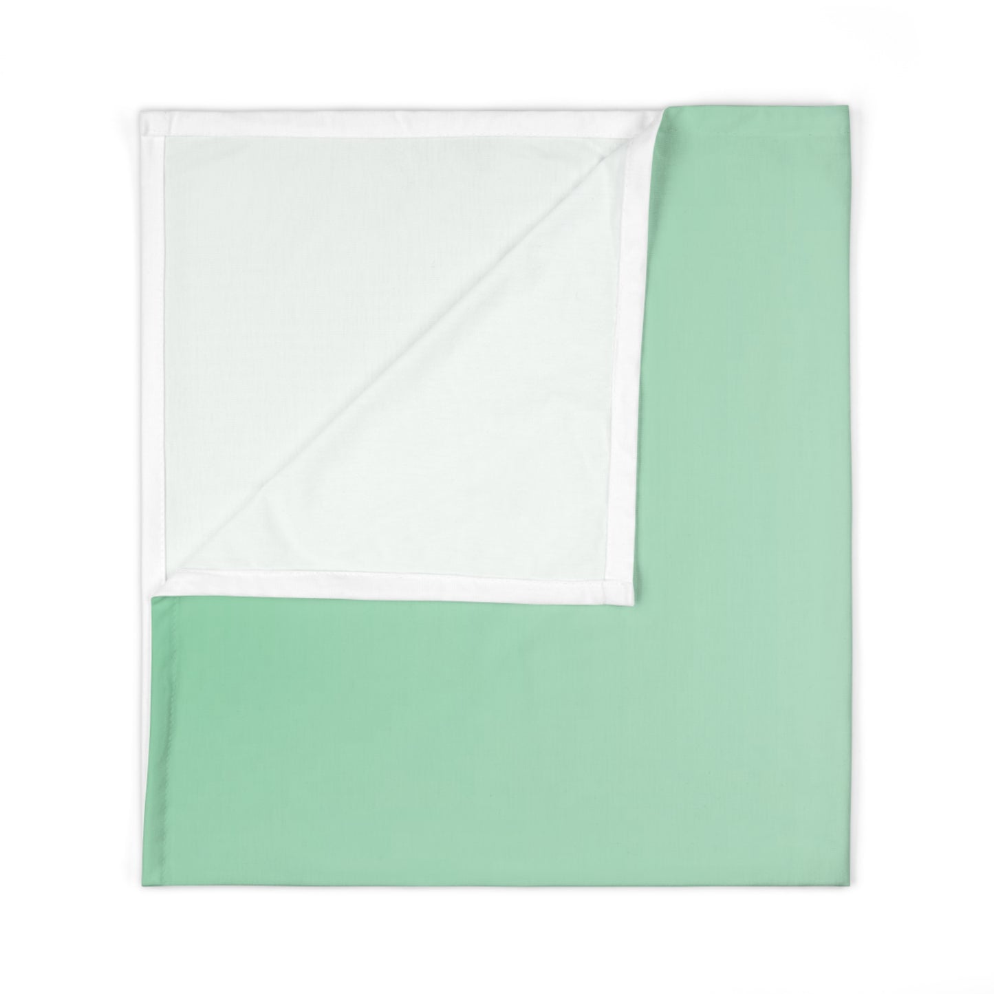 Mint Fade Baby Swaddle 30″×40″ Blanket