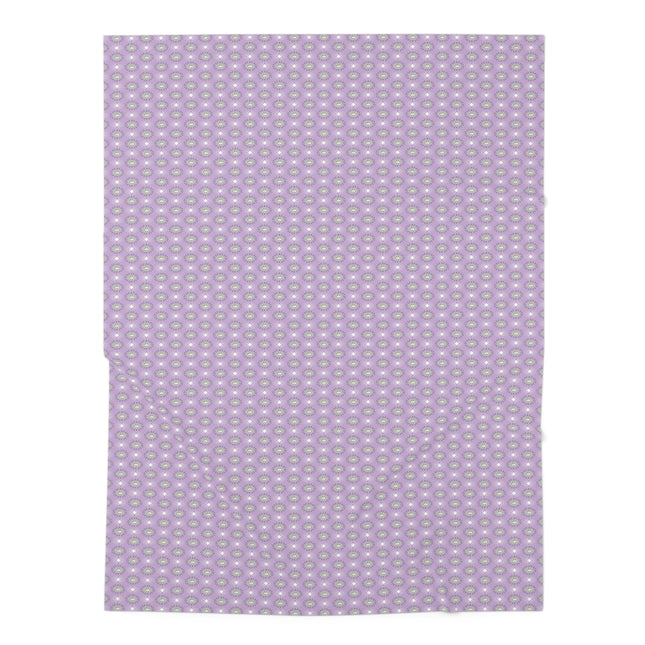 Lavender Star-crossed Bodies Baby Swaddle 30″×40″ Blanket