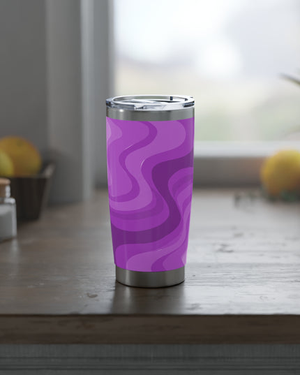 Wavey Purple Wavey Vagabond 20oz Tumbler