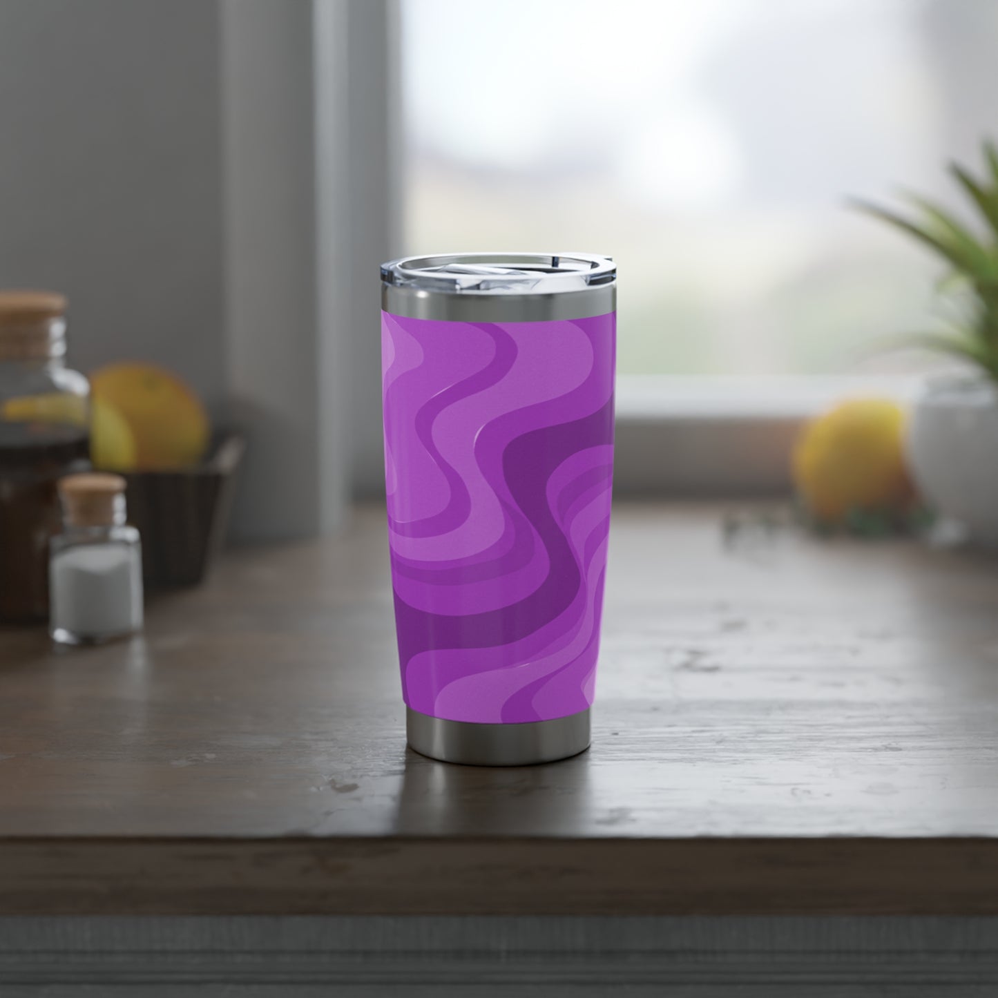 Wavey Purple Wavey Vagabond 20oz Tumbler