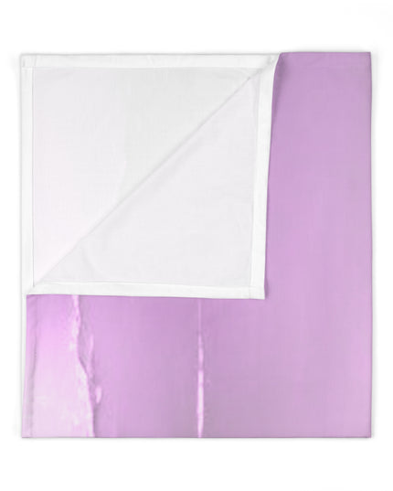 Dark Pink Sea Amethyst Fog Baby Swaddle 30″×40″ Blanket