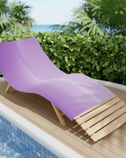 Soft Lavender Fade Beach Towel, 30" x 60"