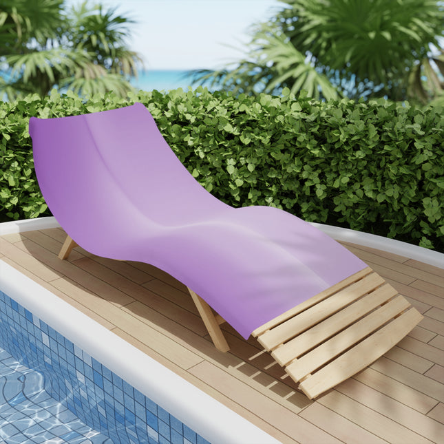 Soft Lavender Fade Beach Towel, 30" x 60"