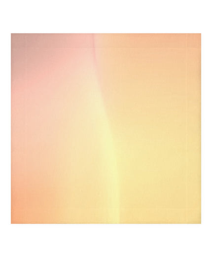 Hot Peach Fade Face Towel, 13" x 13"