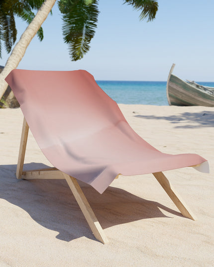 Rose Red Fade 30" x 60" Beach Towel