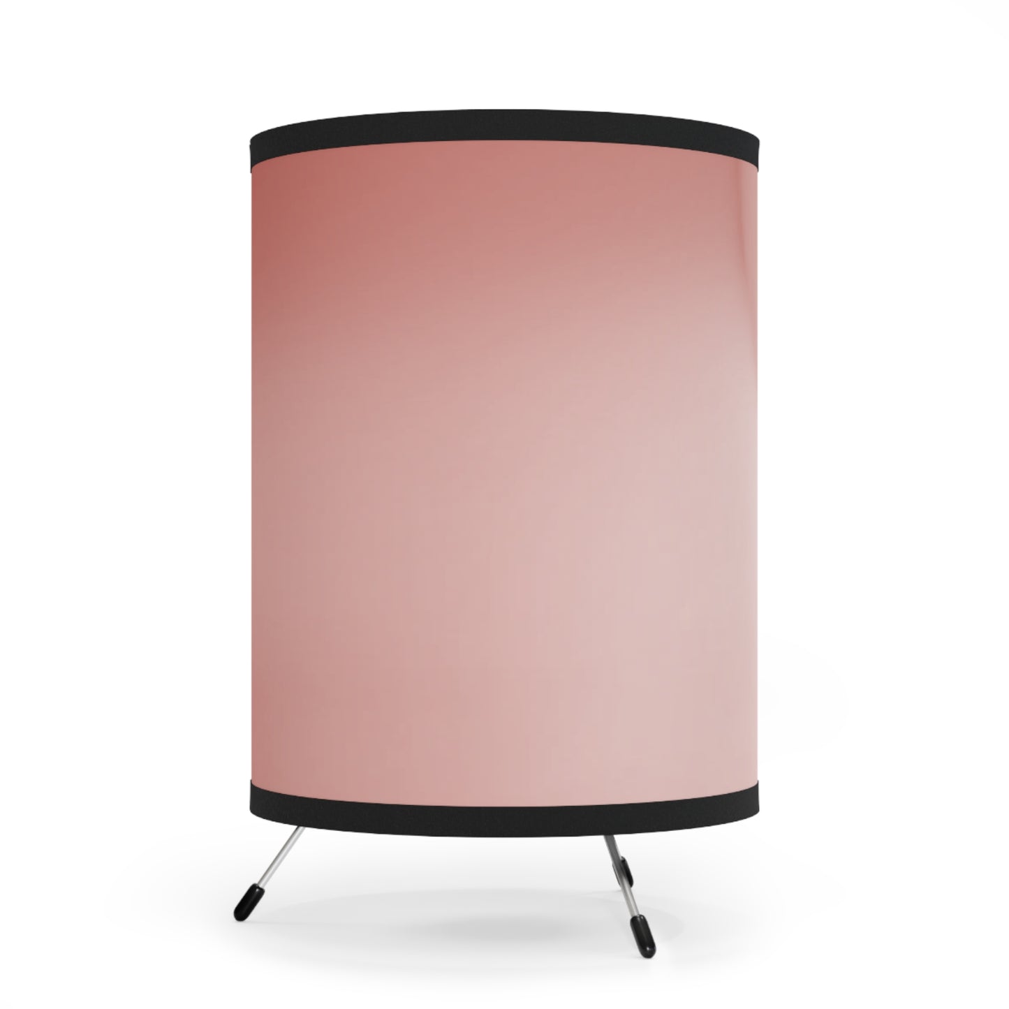 Rose Red Fade Tripod Lamp with High-Res Printed Shade, US\CA plug