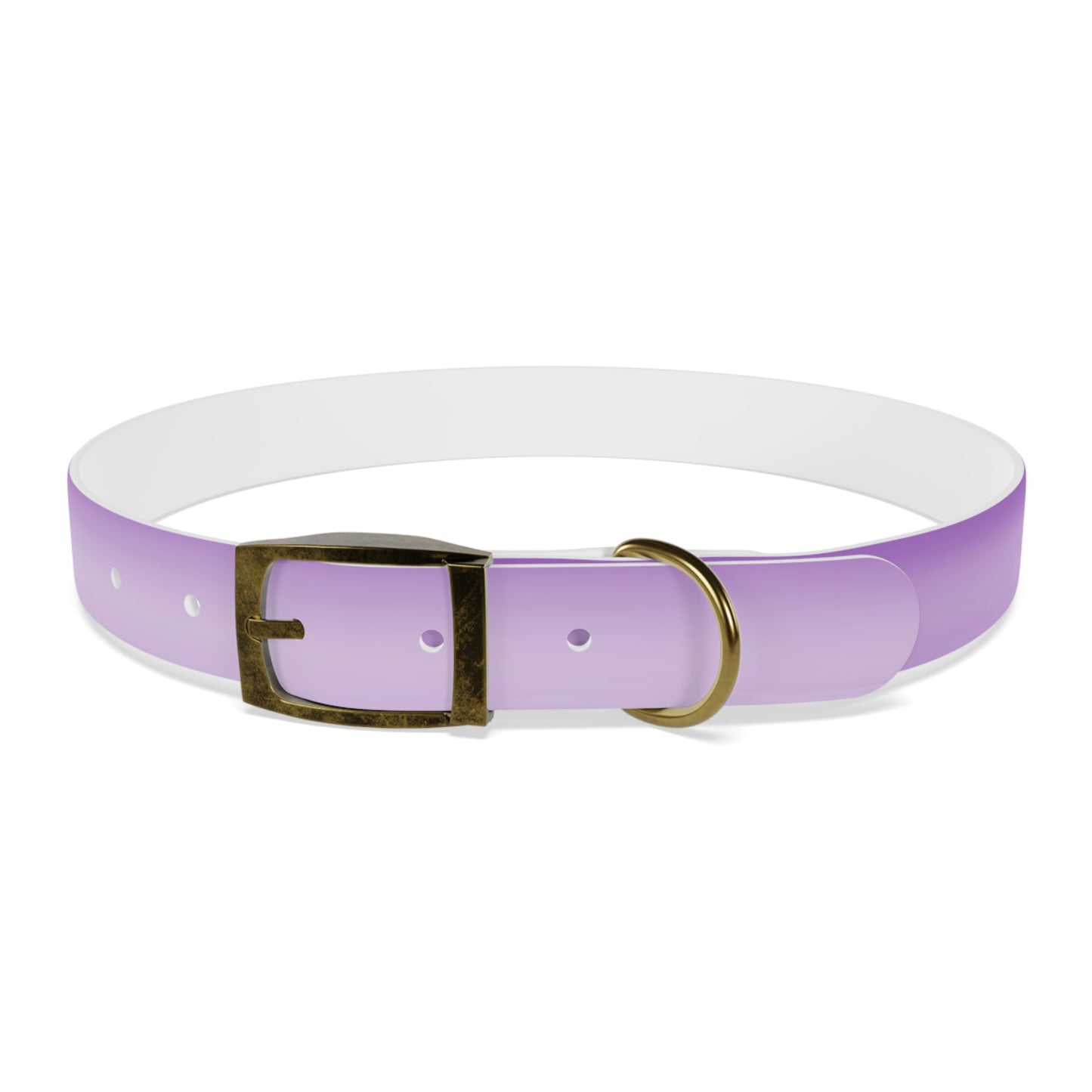 Soft Lavender Fade Extra Large Dog Collar