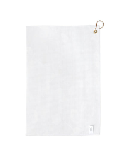 Indigo Blossom Floral Bunch Golf Towel, 16" x 24"