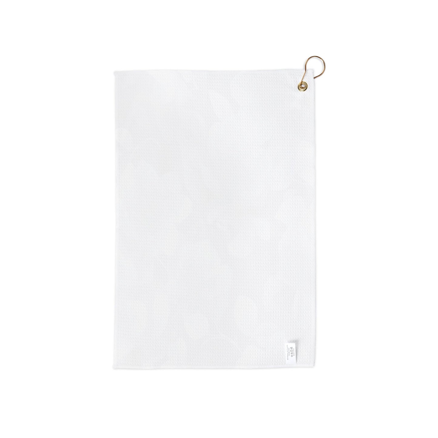 Indigo Blossom Floral Bunch Golf Towel, 16" x 24"