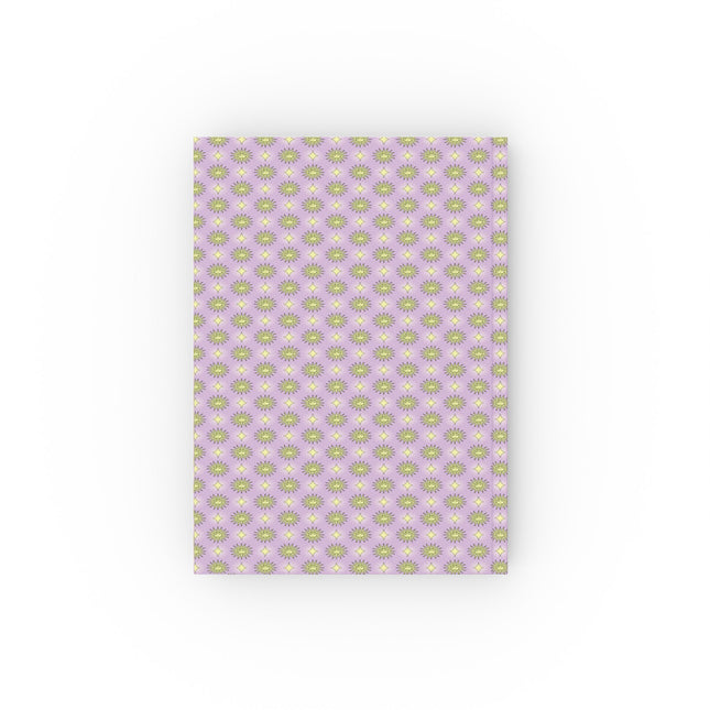 Magenta Star-crossed Bodies Hard Backed Journal with 128 blank pages, 5.2" x 7.4"