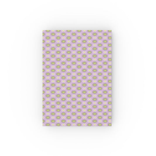Magenta Star-crossed Bodies Hard Backed Journal with 128 blank pages, 5.2" x 7.4"