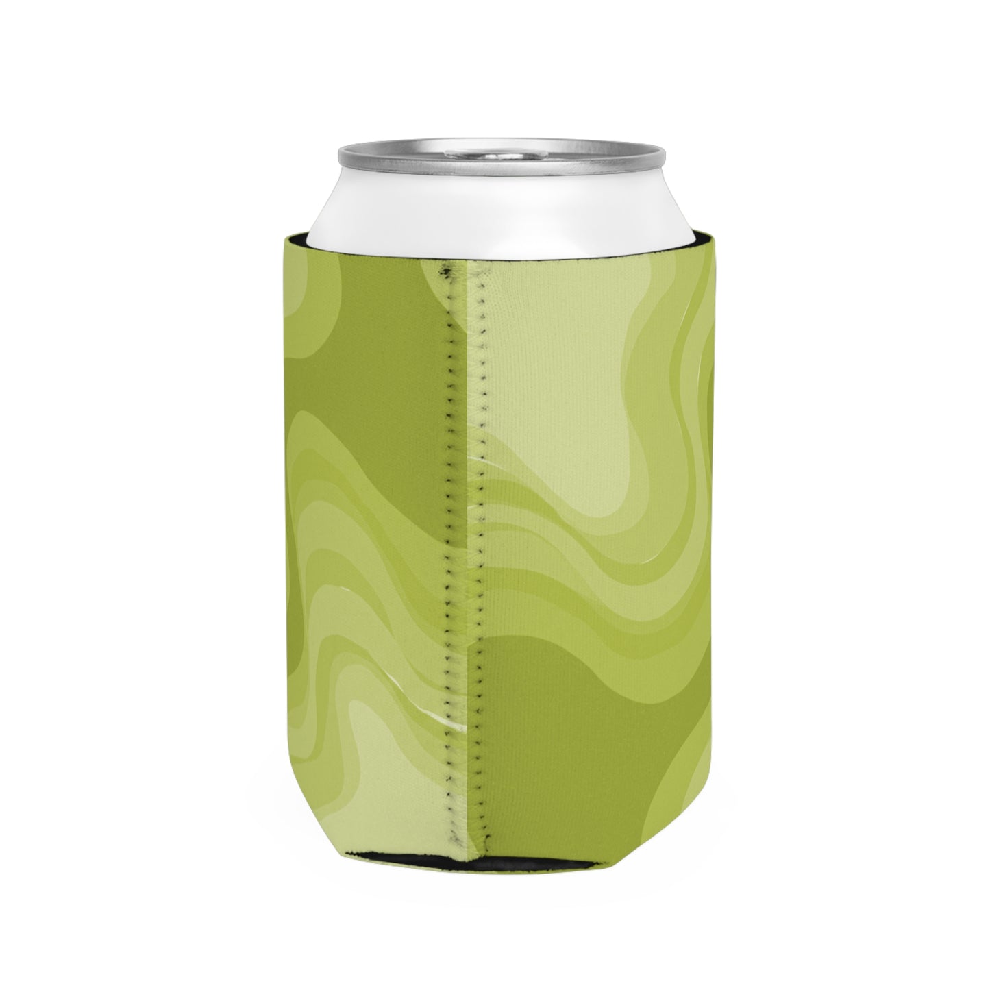 Lemon Wavey 12 oz Can Cooler Sleeve