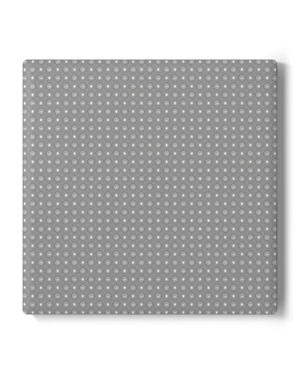 Desaturated Star-crossed Bodies Square Ceramic Coaster, 4" x 4"