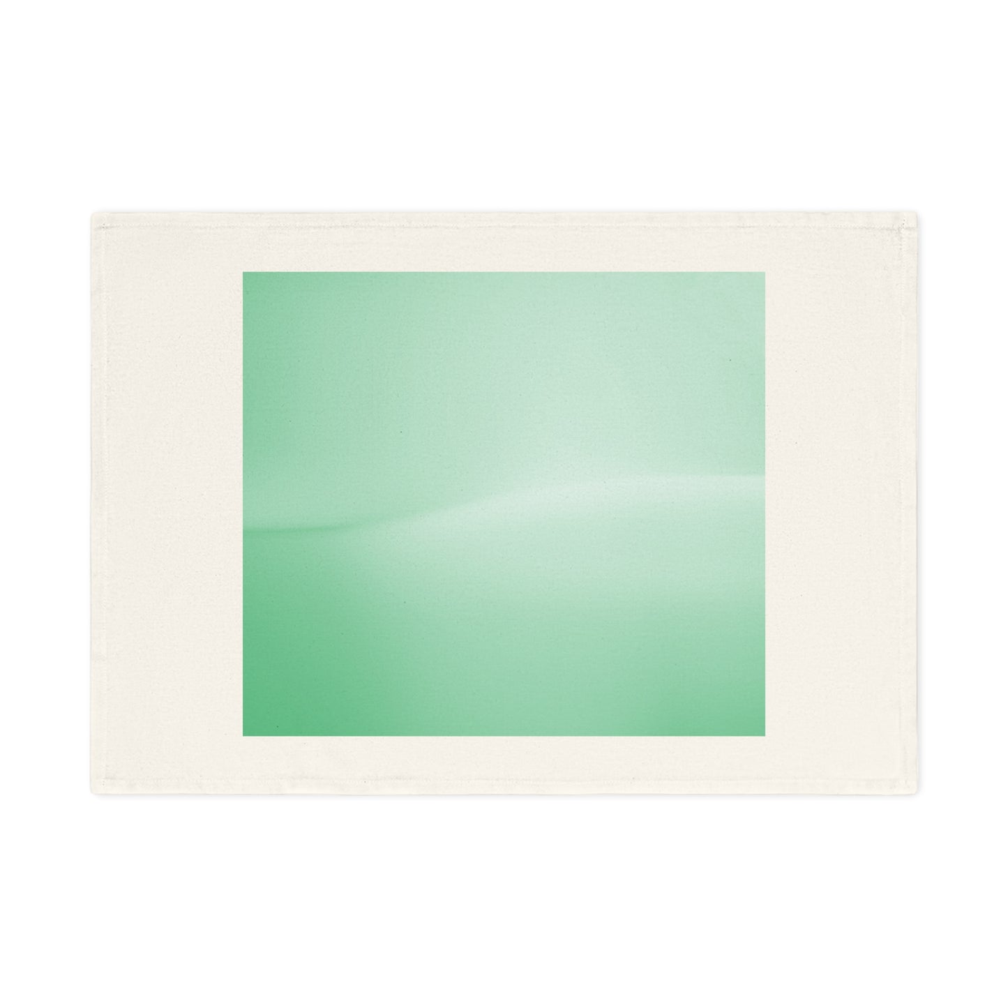 Mint Fade 19.6" x 27.5" Cotton Tea Towel
