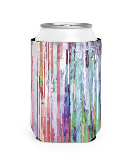 Striped Pastels 12 oz Can Cooler Sleeve