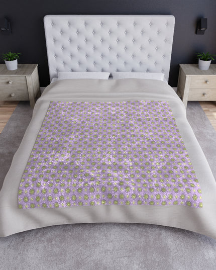 Magenta Star-crossed Bodies Crushed Velvet Blanket, 50" x 60"
