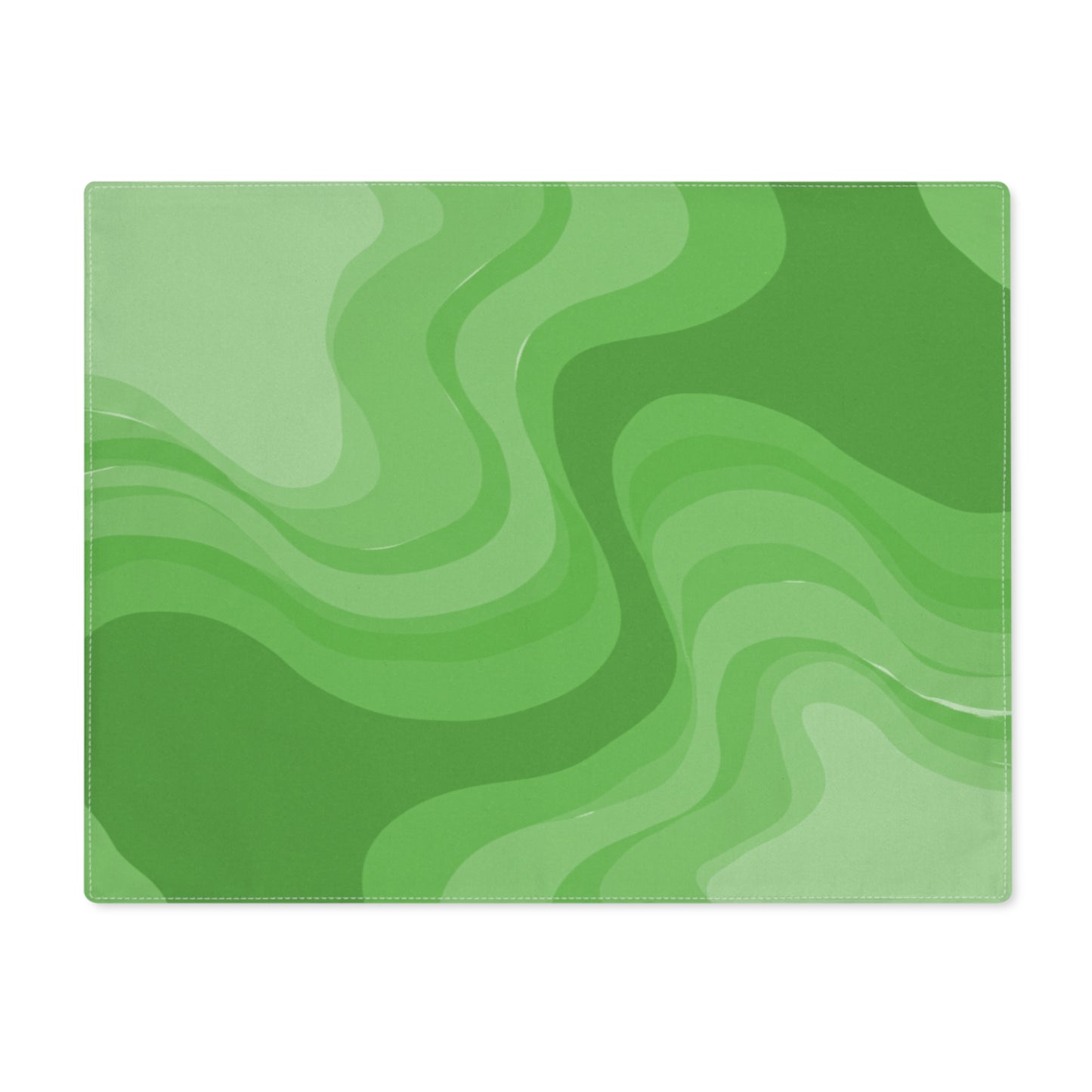 Greenie Meanie Wavey Placemat, 1 pc