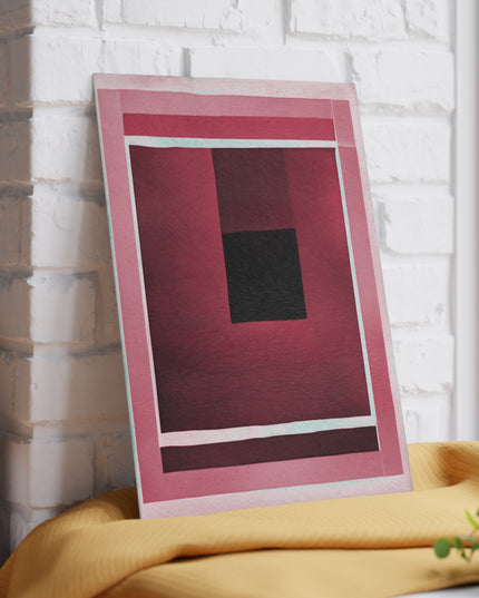 Red Shadow 8" x 11" Glass Cutting Board