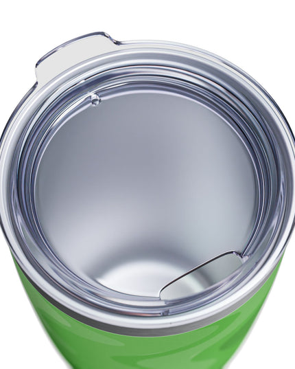 Greenie Meanie Wavey Ringneck Tumbler, 20oz in white