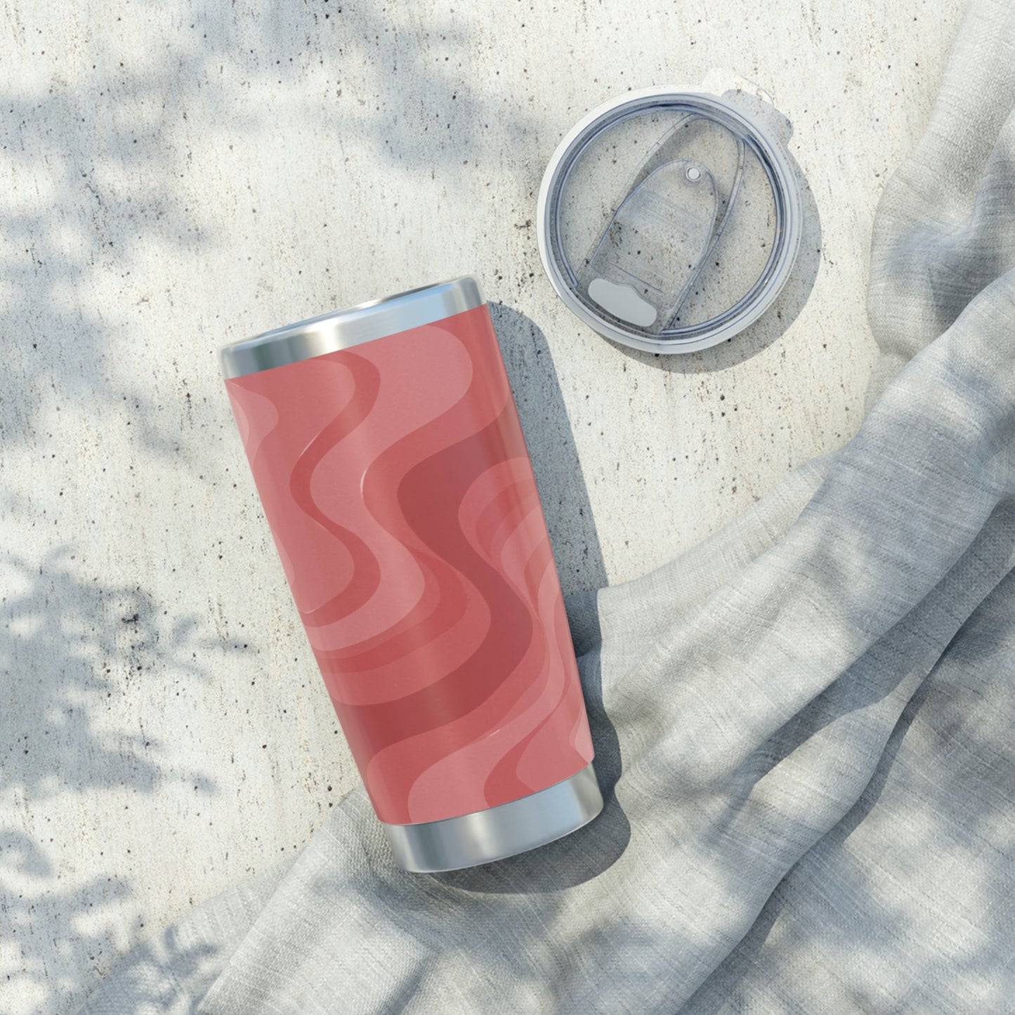 Power Red Wavey Vagabond 20oz Tumbler