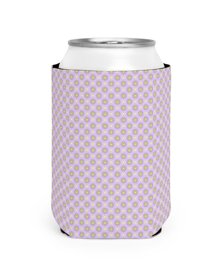 Magenta Star-crossed Bodies 12 oz Can Cooler Sleeve
