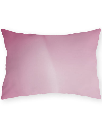 Pink Blush Fade 20" x 14" Outdoor Pillow