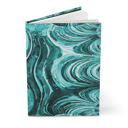 Uzi Spiral Tif 5.75" x 8" Hardcover Journal Matte with 150 lined pages