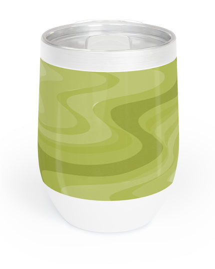Lemon Wavey 12 oz Chill Wine Tumbler