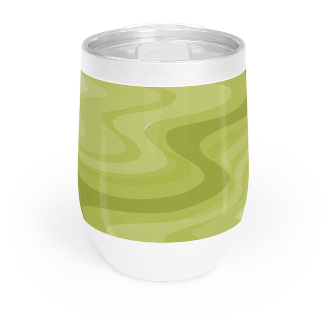 Lemon Wavey 12 oz Chill Wine Tumbler