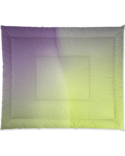 Purple Golden Fade 104" × 88" Comforter