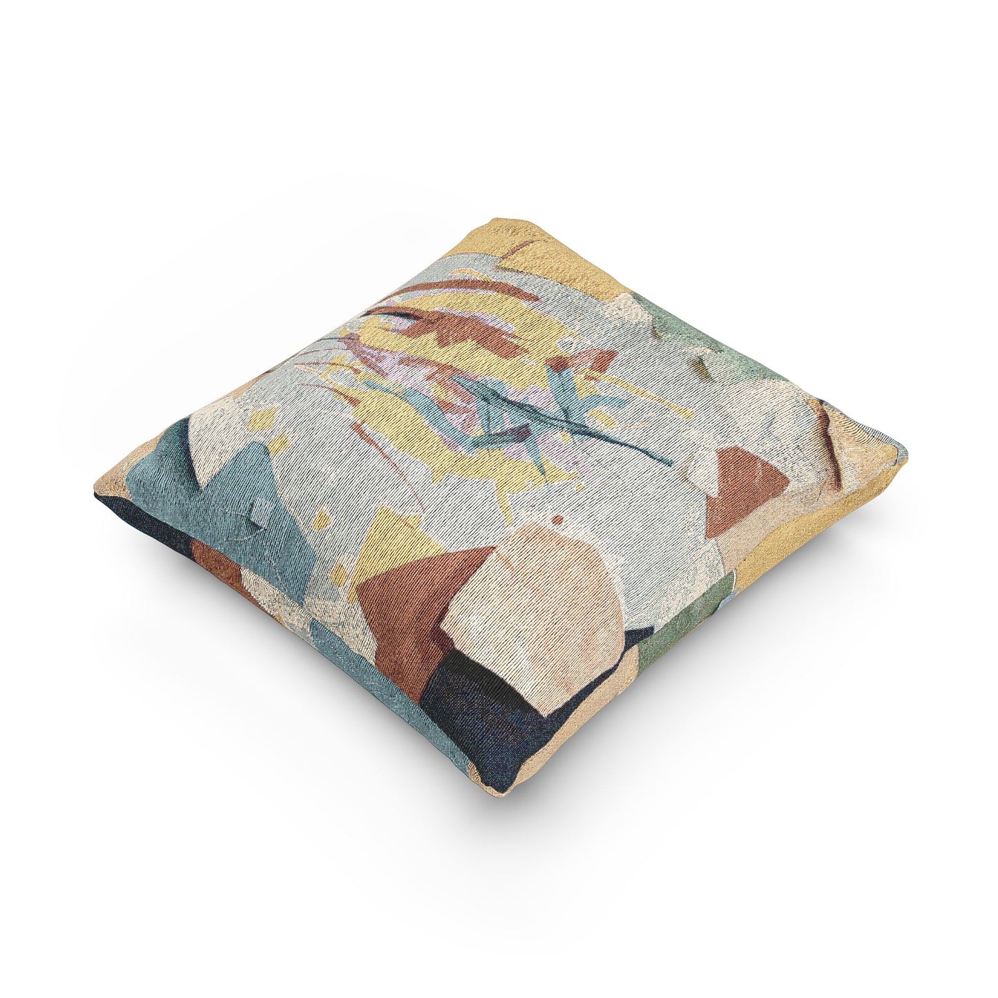 Alpha Paper Paint Woven Pillow, 17" x 18"