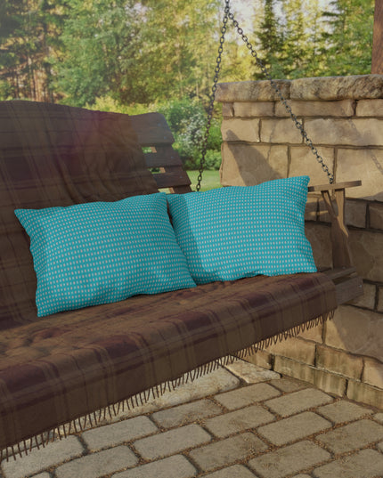 Tif Green Star-crossed Bodies Outdoor Pillow, 20" x 14"