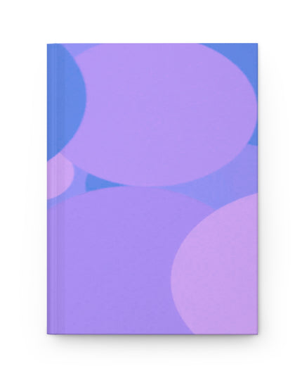 Pastel Purple Family Patches 5.75" x 8" Hardcover Journal Matte with 150 lined pages