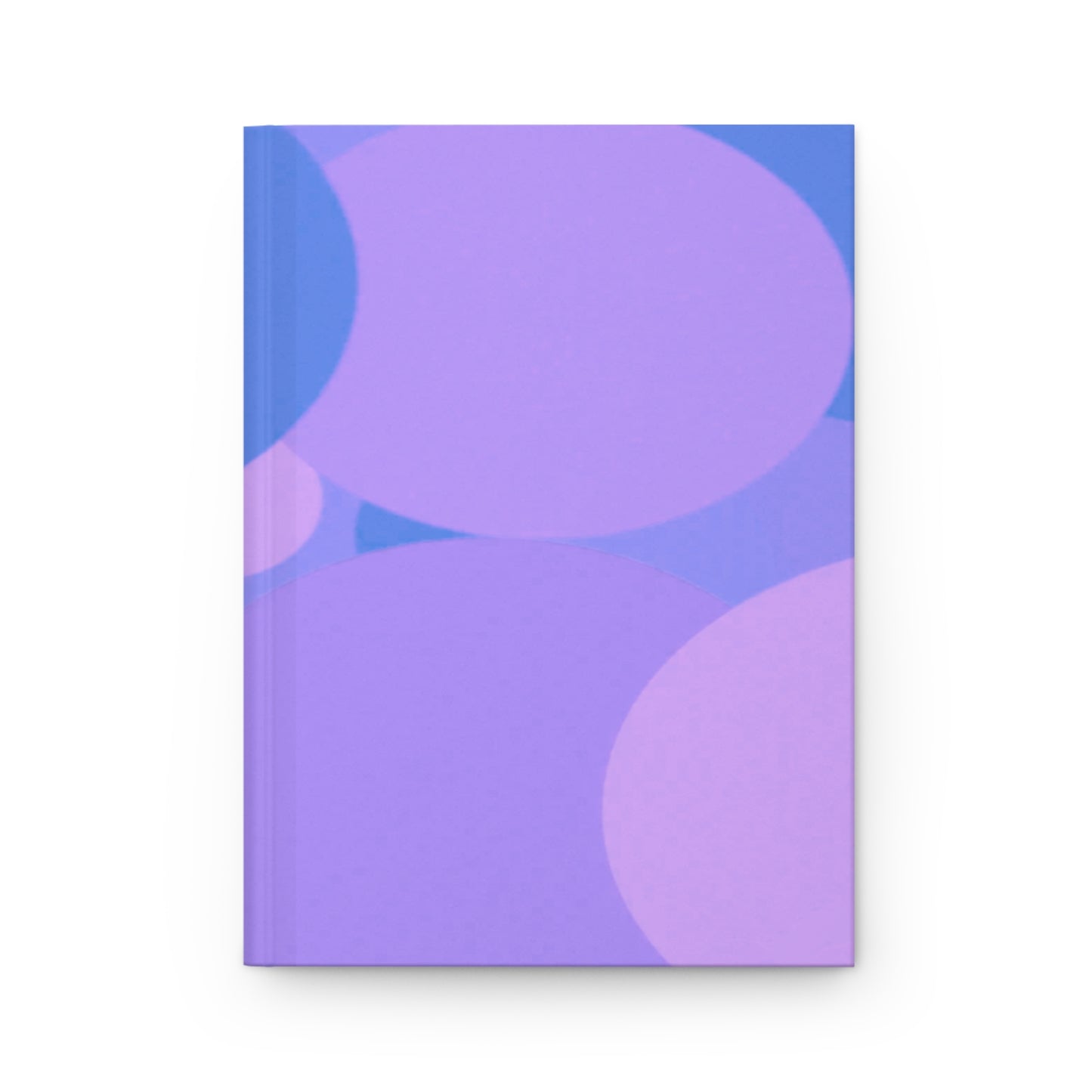 Pastel Purple Family Patches 5.75" x 8" Hardcover Journal Matte with 150 lined pages