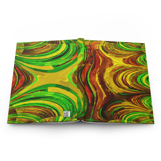 Uzi Spiral Beta 5.75" x 8" Hardcover Journal Matte with 150 lined pages