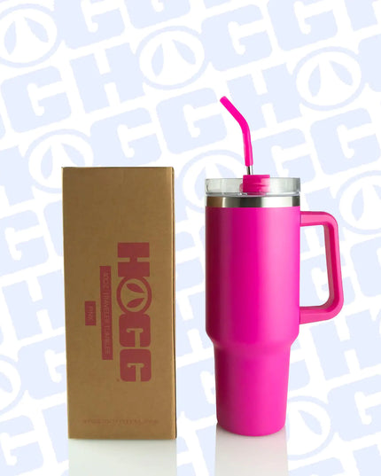 40oz POWDER COATED TRAVELER TUMBLER