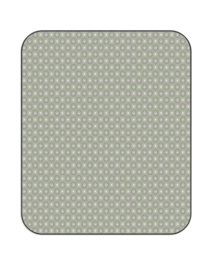 Olive Star-crossed Bodies Picnic Blanket, 61" × 51"