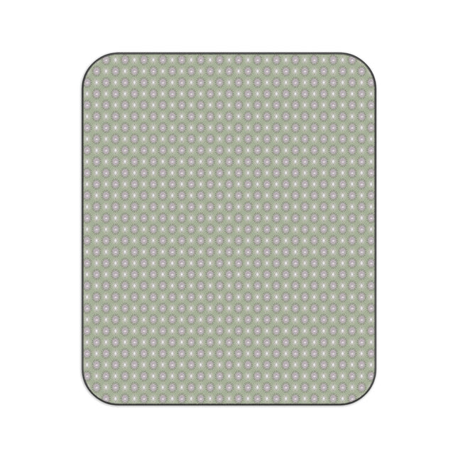 Olive Star-crossed Bodies Picnic Blanket, 61" × 51"