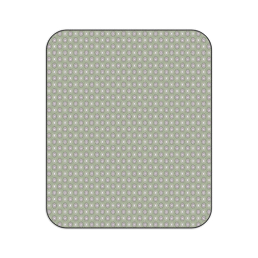 Olive Star-crossed Bodies Picnic Blanket, 61" × 51"
