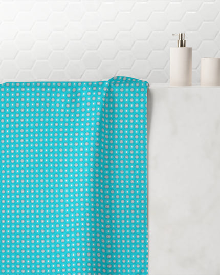 Tif Green Star-crossed Bodies Mink-Cotton Towel (50% polyester, 50% cotton),  30" x 60"