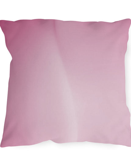 Pink Blush Fade 18" x 18" Outdoor Pillow