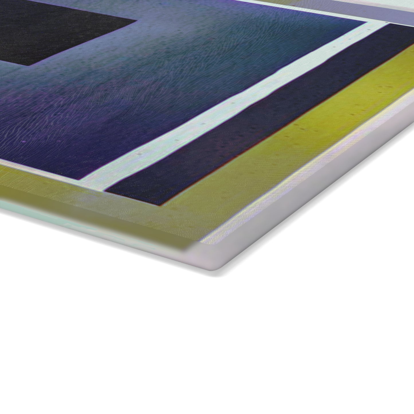 Zeta Shadow Glass Cutting Board, 11" x 15"