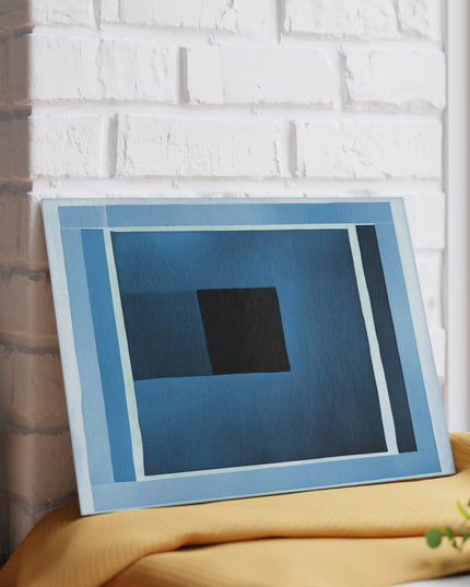 Blue Shadow 8" x 11" Glass Cutting Board